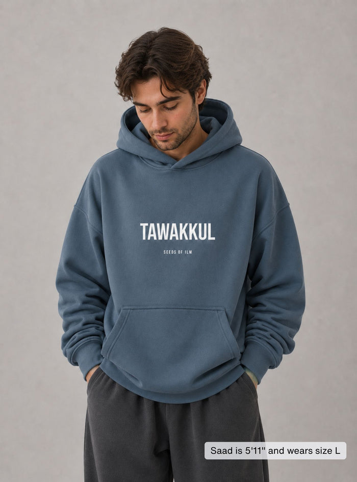 Tawakkul hoodie front