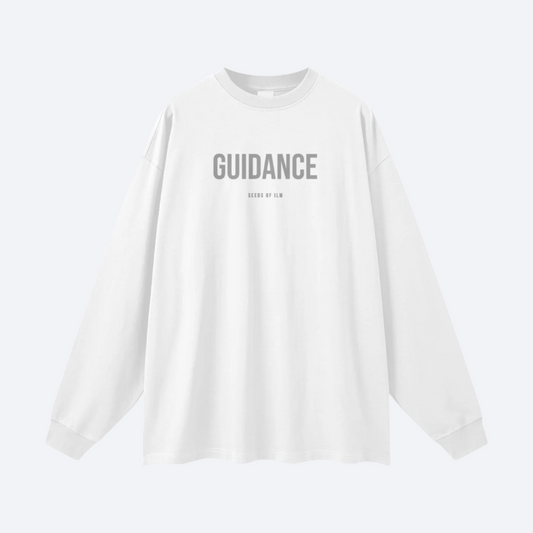 GUIDANCE LONGSLEEVE - BLANC