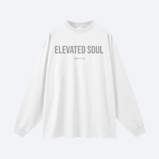 ELEVATED SOUL LONGSLEEVE - BLANC
