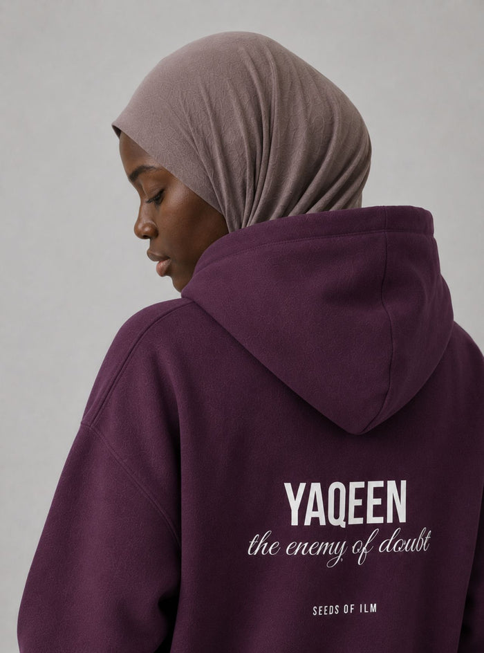 Yaqeen hoodie back