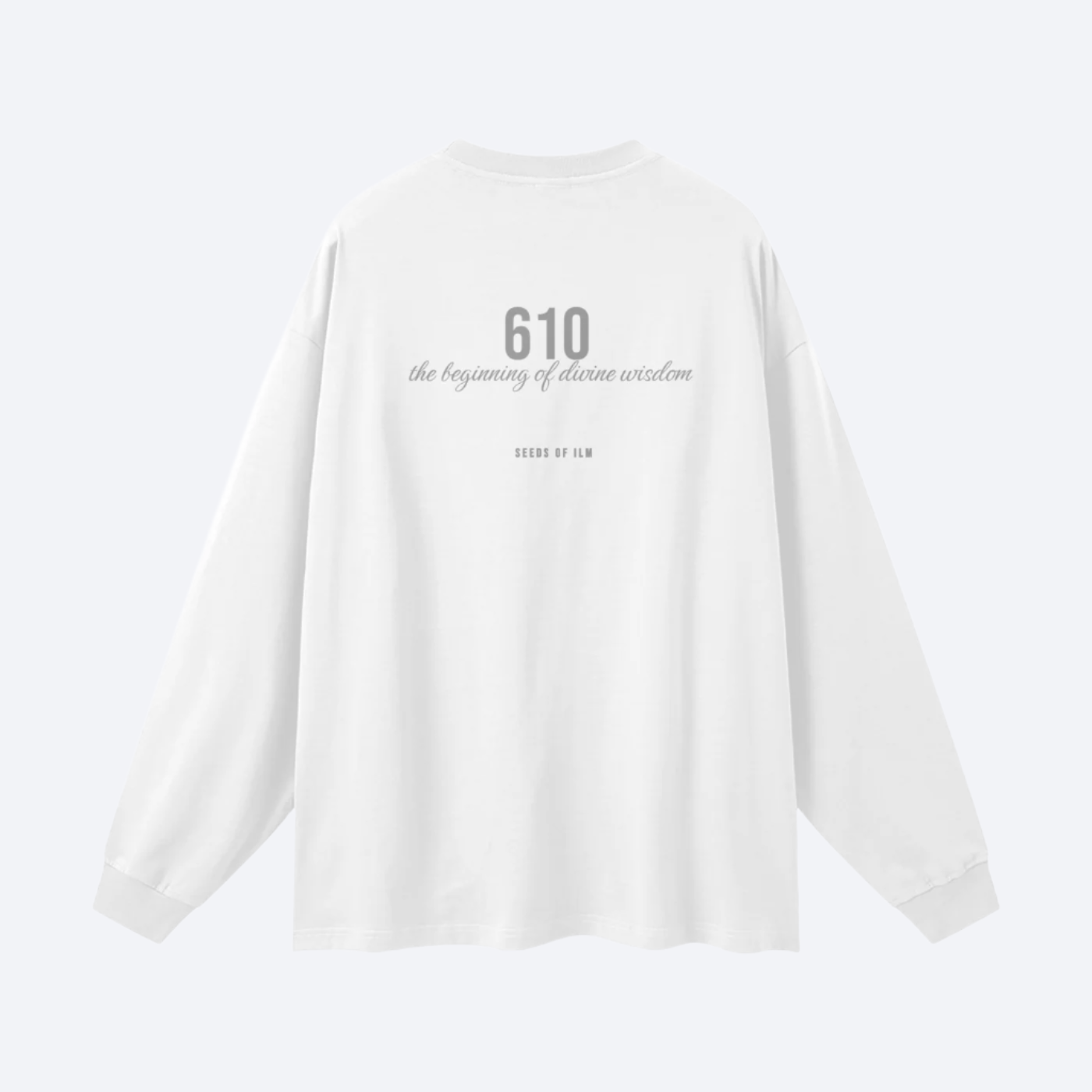 610 LONGSLEEVE - BLANC