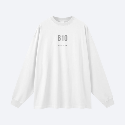 610 LONGSLEEVE - BLANC