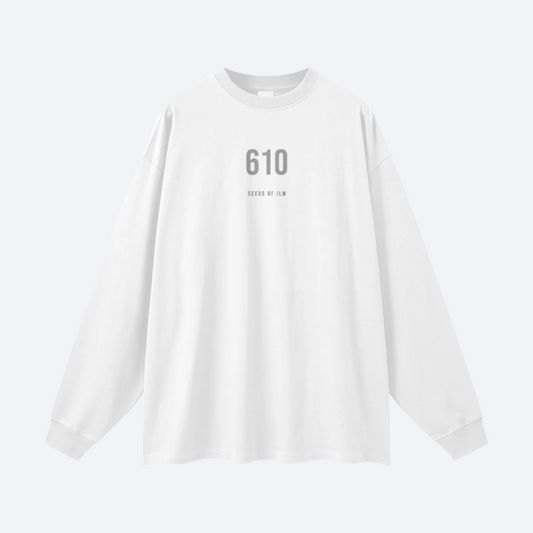 610 LONGSLEEVE - BLANC